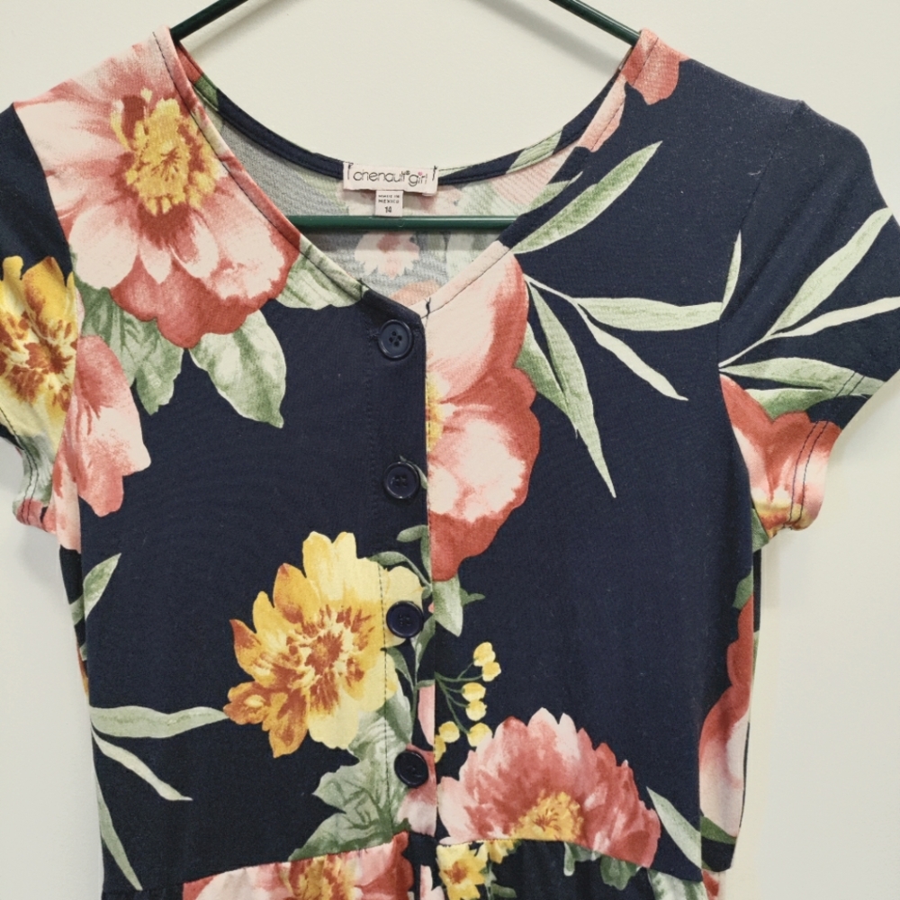 Short sleeve jumpsuit size 14